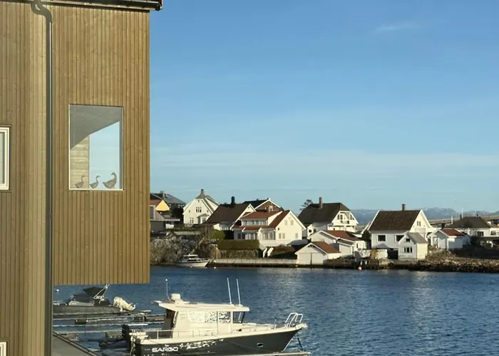 Apartament Modern Waterfront 4br With Dock & Free Parking Stavanger