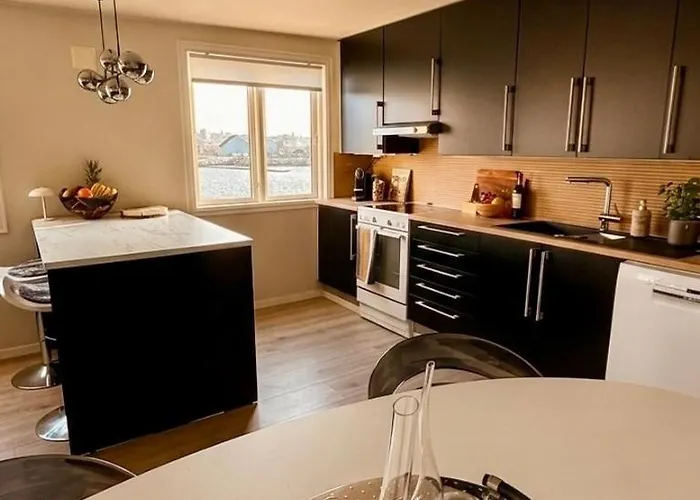 Modern Waterfront 4br With Dock & Free Parking * Stavanger